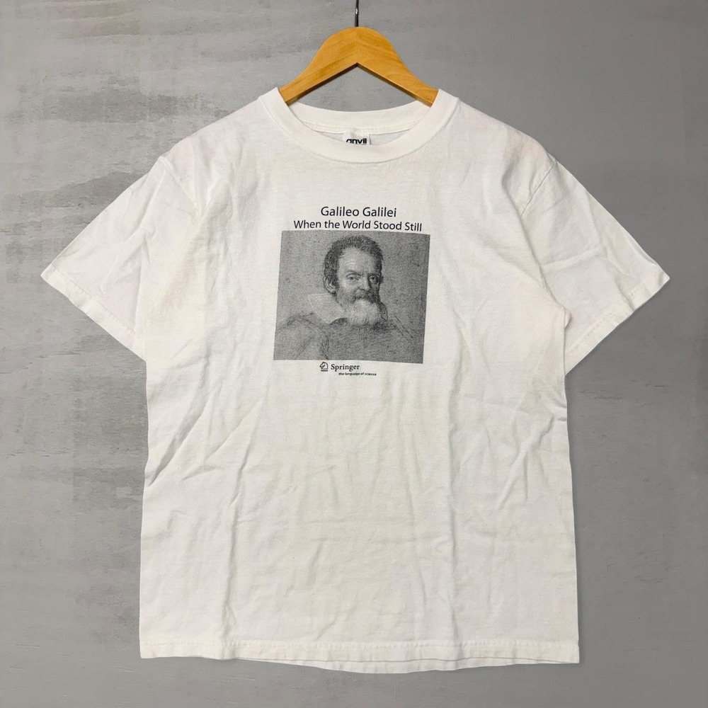 Vintage Galileo Galilei Made‎ in USA White Springer Science History Medium